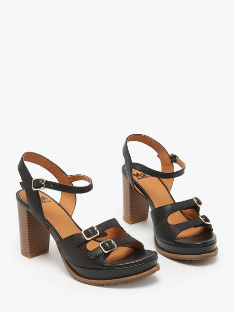 Pumps Jouta In Leather Mam'zelle Black accessoires CSG1H31 other view 1