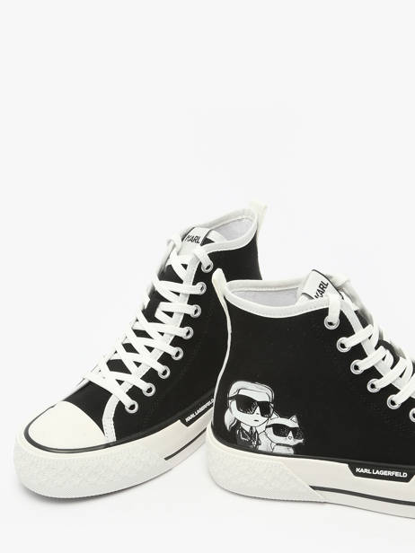 Sneakers Kampus Max Ii Twin Karl lagerfeld Noir accessoires KL60654T vue secondaire 3