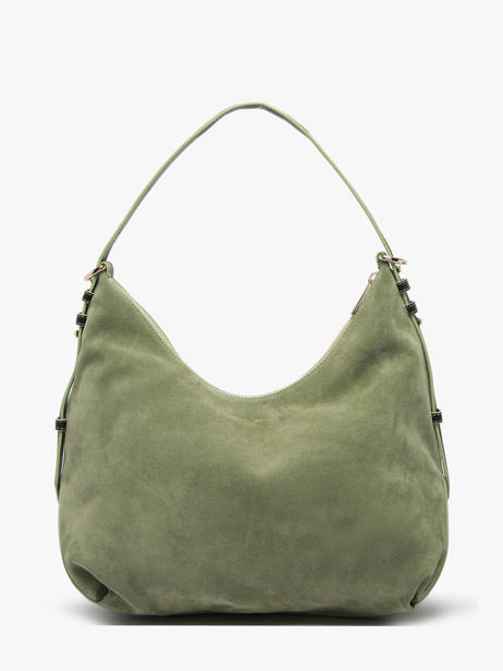 Suede Leather Carrie Shoulder Bag Nathan baume Green vogue 1 other view 4