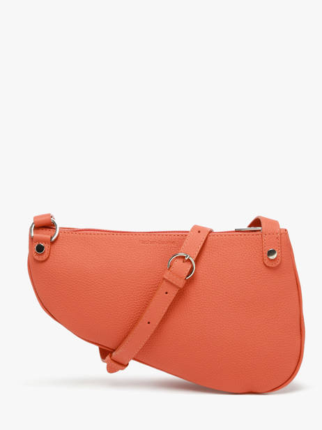 Leather Crossbody Bag Large City Perle Nathan baume Orange n city 1 other view 4