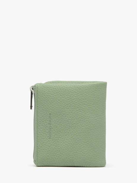Leather Rallye Wallet Nathan baume Green original n 476N other view 2