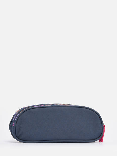 Pencil Case 2 Compartments Cameleon Blue actual PBBATROU other view 2