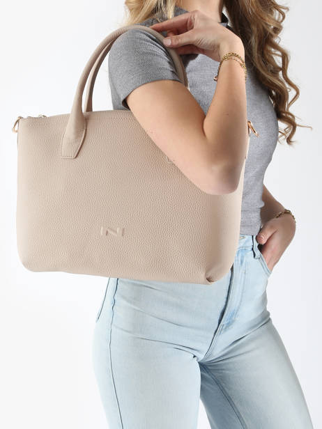 Handbag Victoria Leather Nathan baume Beige victoria 88 other view 1