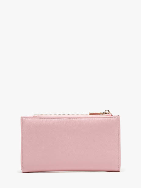 Coin Purse With Card Holder Miniprix Pink button 78SM2672 other view 2