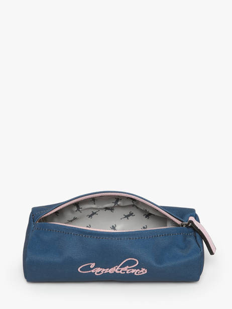 Trousse Vintage 1 Compartiment Cameleon Bleu vintage fantasy PBVGSTRO vue secondaire 1
