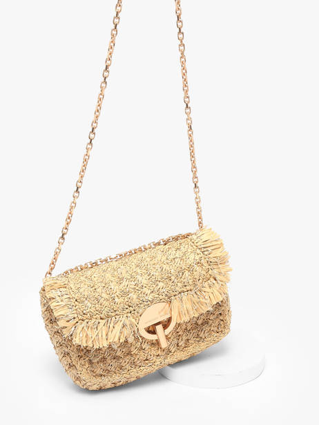 Shoulder Bag Moon Raphia Raphia Vanessa bruno Beige moon raphia 29V40533 other view 2