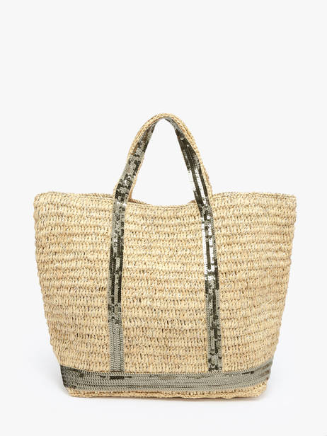 Shopping Bag Cabas Raphia Leather Vanessa bruno Beige cabas raphia 30V40413 other view 4