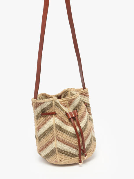Crossbody Bag Cabas Burlap Vanessa bruno Multicolor cabas 37V40769 other view 2
