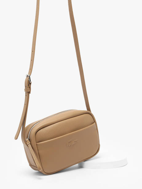 Shoulder Bag City Court Leather Lacoste Beige city court NF4506IE other view 2