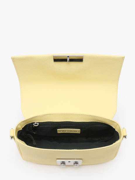 Shoulder Bag Daily City Lacoste Yellow daily city NF4757DZ other view 3