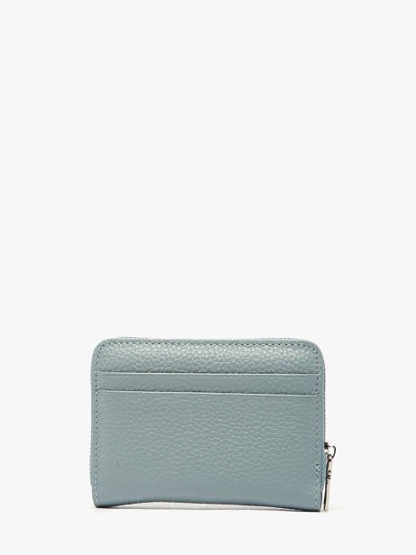 Wallet Leather Crinkles Blue caviar 14326 other view 2