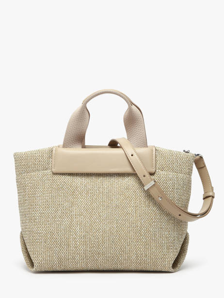 Crossbody Bag Ck Raffia Raphia Calvin klein jeans Beige ck raffia K613026 other view 4