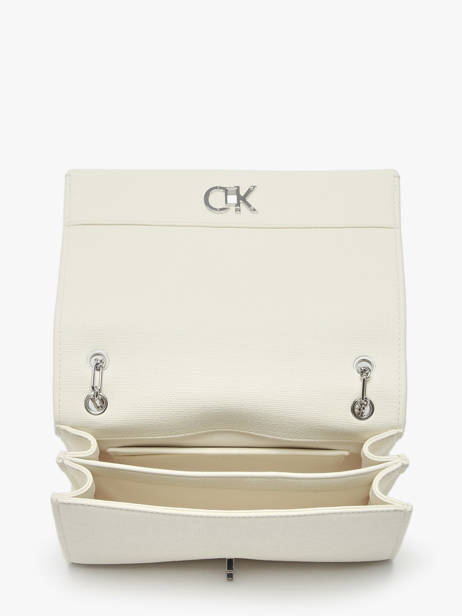 Crossbody Bag Ck Chain Calvin klein jeans White ck chain K613177 other view 3