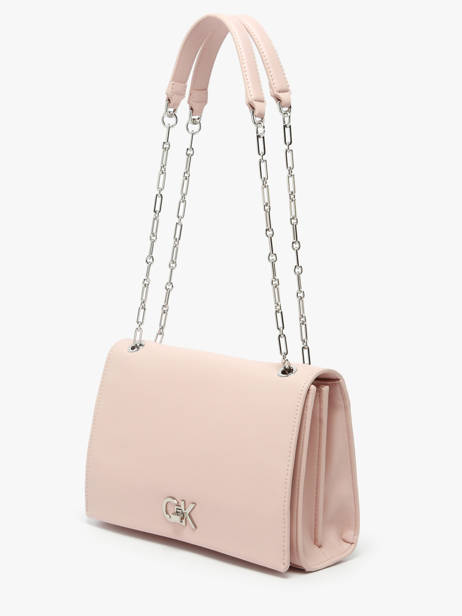 Crossbody Bag Ck Chain Recycled Polyester Calvin klein jeans Pink ck chain K612810 other view 2