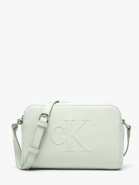 Shoulder Bag Sculpted Calvin klein jeans Green sculpted 4K3036G