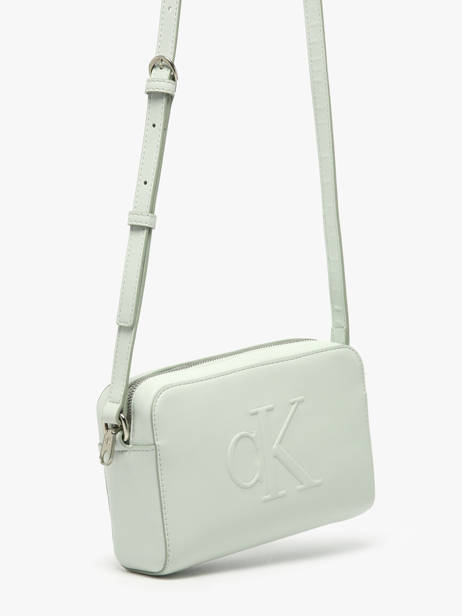 Shoulder Bag Sculpted Calvin klein jeans Green sculpted 4K3036G other view 2