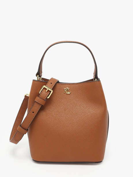 Shoulder Bag Reese Leather Lauren ralph lauren Brown reese 31977411