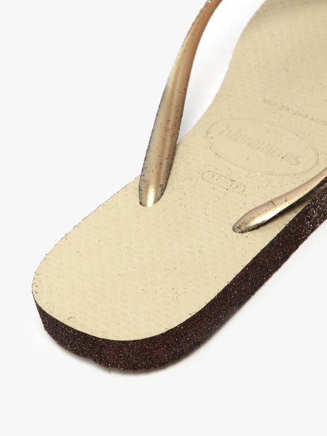 Flip Flops Havaianas Beige accessoires 4146093F other view 3