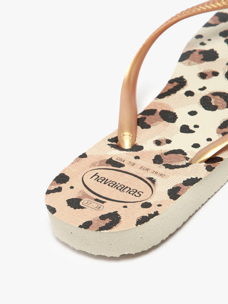 Flip Flops Havaianas Beige accessoires 4103352F other view 3