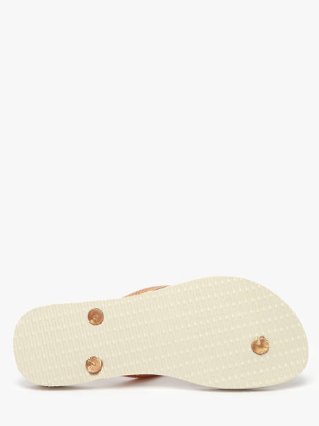Flip Flops Havaianas Beige accessoires 4103352F other view 4