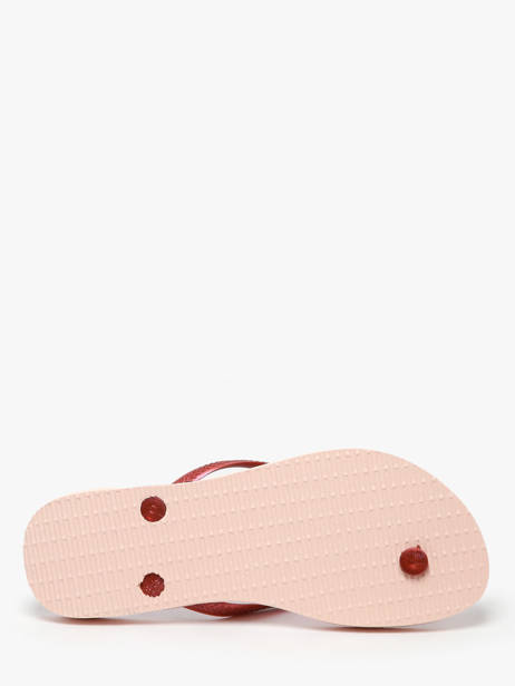 Tongs Slim Palette Glow Havaianas Rose accessoires 4145766F vue secondaire 4