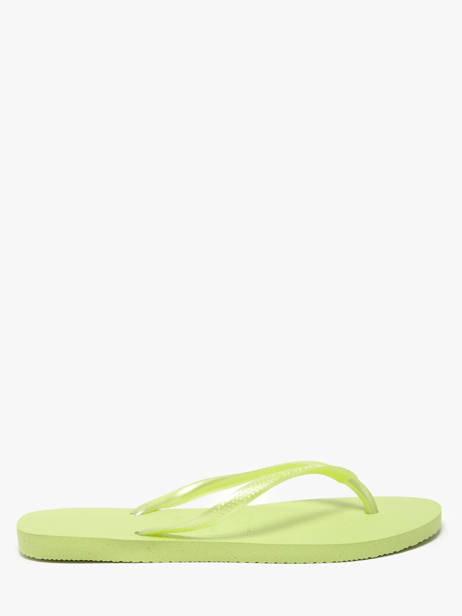 Tongs Slim Havaianas Vert accessoires 4000030F vue secondaire 1