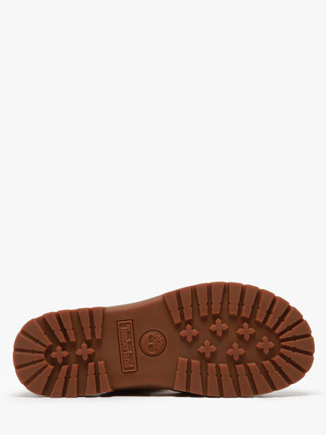 Sandals Clairemont Way In Leather Timberland Brown accessoires 61T4EN31 other view 4