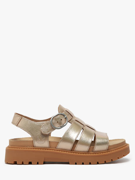 Sandals Clairemont Way In Leather Timberland Gold accessoires 2Q1PN751