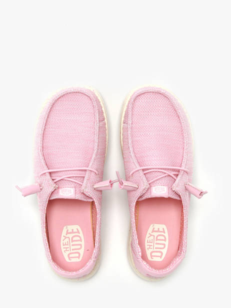 Mocassins Wendy Stretch Sox Hey dude Rose accessoires 41878 vue secondaire 4