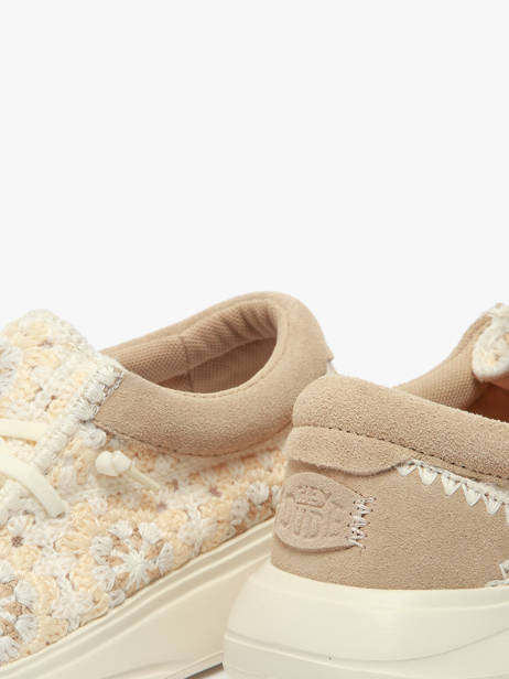 Moccasins Wendy Comf Cottage Hey dude Beige accessoires 43728 other view 3