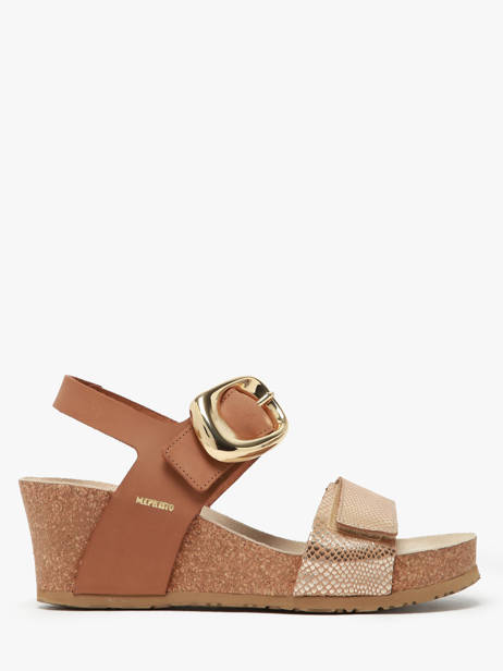 Sandals Leandre In Leather Mephisto Multicolor accessoires P5146895