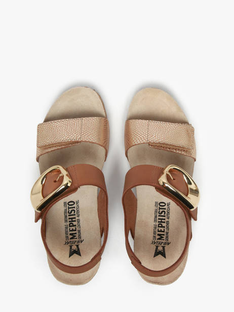 Sandals Leandre In Leather Mephisto Multicolor accessoires P5146895 other view 3