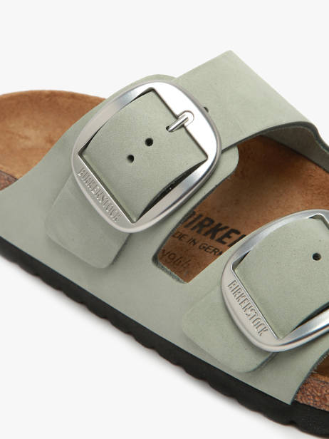 Mules Arizona Big Buckle Birkenstock Vert accessoires 1029311 vue secondaire 2
