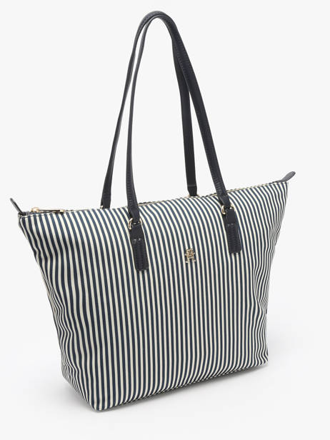Shoulder Bag Poppy Summer Recycled Polyester Tommy hilfiger Blue poppy summer AW17203 other view 2