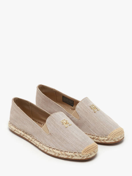 Espadrilles Tommy hilfiger Beige accessoires 8539ACC other view 2