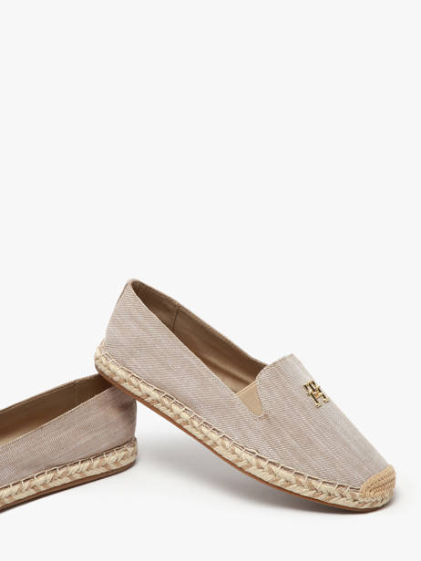 Espadrilles Tommy hilfiger Beige accessoires 8539ACC other view 3