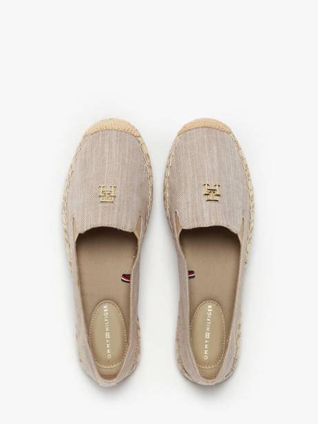 Espadrilles Tommy hilfiger Beige accessoires 8539ACC other view 4