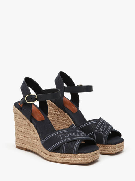 Sandals Tommy hilfiger Blue accessoires 8668DW6 other view 1