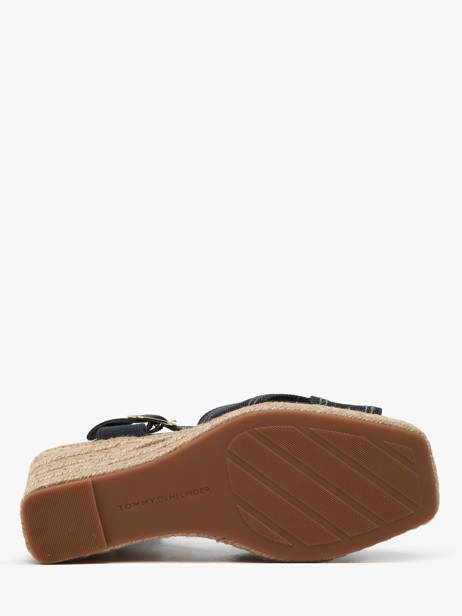 Sandals Tommy hilfiger Blue accessoires 8668DW6 other view 4