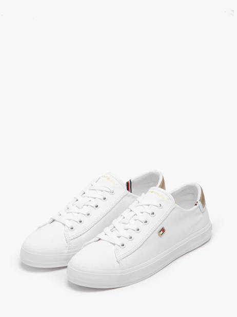 Sneakers Tommy hilfiger Blanc accessoires 8647YBS vue secondaire 2
