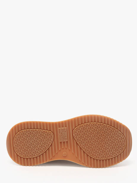 Sneakers Ebreli In Leather Mam'zelle Beige accessoires CSGAR25 other view 5