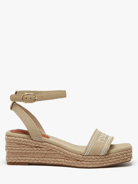 Sandals Tommy hilfiger Beige accessoires 8805ACC