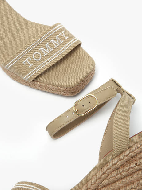 Sandals Tommy hilfiger Beige accessoires 8805ACC other view 2