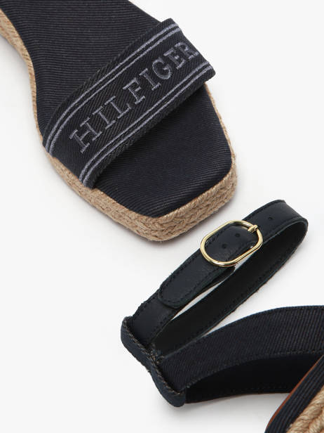 Sandals Tommy hilfiger Blue accessoires 8805DW6 other view 2