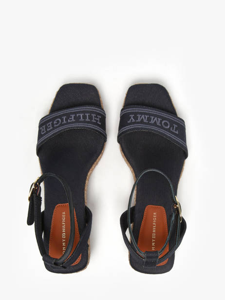Sandals Tommy hilfiger Blue accessoires 8805DW6 other view 3