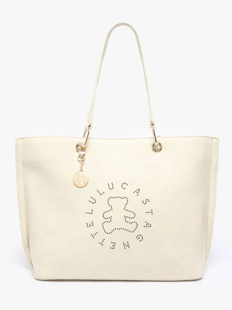 Shoulder Bag Ourson Lulu castagnette White ourson YOUEN