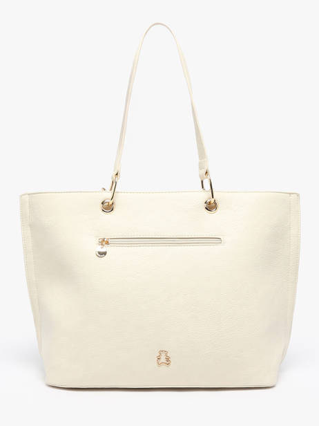 Shoulder Bag Ourson Lulu castagnette White ourson YOUEN other view 4