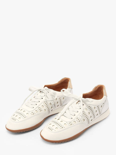 Sneakers Dinus In Leather Mam'zelle White accessoires CSGLO26 other view 2