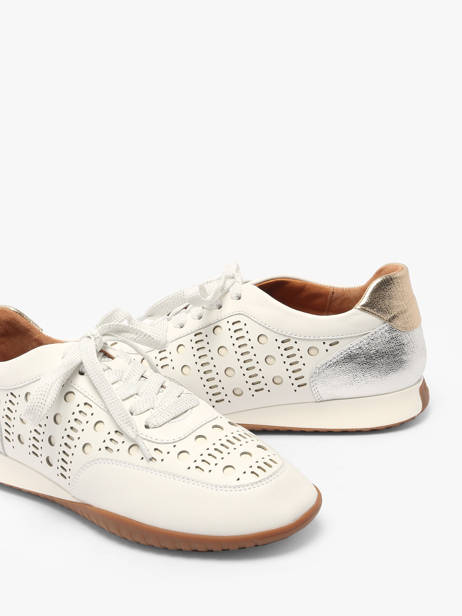 Sneakers Dinus In Leather Mam'zelle White accessoires CSGLO26 other view 3