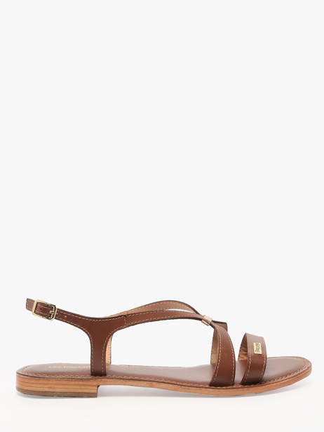 Nu-pieds Hamoon En Cuir Les tropeziennes Marron accessoires HAMOON